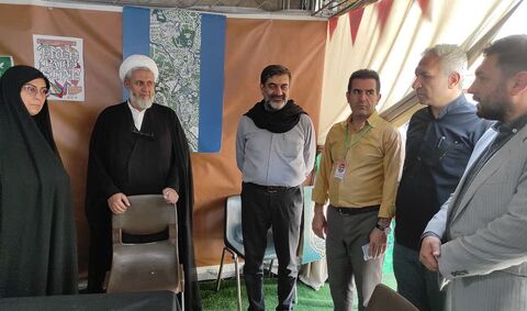 بازدید مسئولین ملی و استانی از موکب 
«میهمانان کوچک امام حسین (ع)» کانون پرورش فکری کودکان و نوجوانان استان آذربایجان غربی