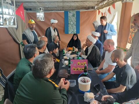 بازدید مسئولین ملی و استانی از موکب 
«میهمانان کوچک امام حسین (ع)» کانون پرورش فکری کودکان و نوجوانان استان آذربایجان غربی