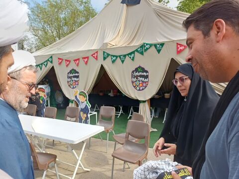 بازدید مسئولین ملی و استانی از موکب 
«میهمانان کوچک امام حسین (ع)» کانون پرورش فکری کودکان و نوجوانان استان آذربایجان غربی