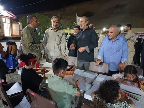 بازدید مسئولین ملی و استانی از موکب 
«میهمانان کوچک امام حسین (ع)» کانون پرورش فکری کودکان و نوجوانان استان آذربایجان غربی