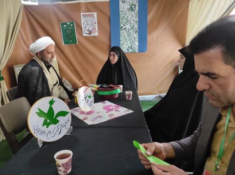 بازدید مسئولین ملی و استانی از موکب 
«میهمانان کوچک امام حسین (ع)» کانون پرورش فکری کودکان و نوجوانان استان آذربایجان غربی