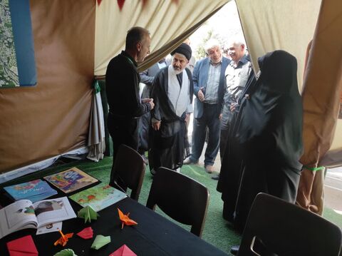 بازدید مسئولین ملی و استانی از موکب 
«میهمانان کوچک امام حسین (ع)» کانون پرورش فکری کودکان و نوجوانان استان آذربایجان غربی