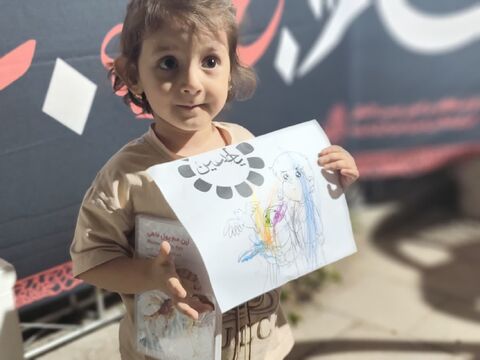 ایستگاه فرهنگی هنری کانون پرورش فکری کودکان و نوجوانان استان آذربایجان غربی به مدت ۷ شب در گردهمایی بزرگ اربعین حسینی در ارومیه