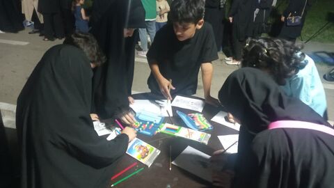 ایستگاه فرهنگی هنری کانون پرورش فکری کودکان و نوجوانان استان آذربایجان غربی به مدت ۷ شب در گردهمایی بزرگ اربعین حسینی در ارومیه