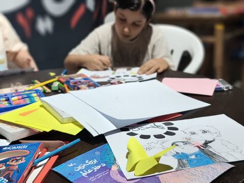 ایستگاه فرهنگی هنری کانون پرورش فکری کودکان و نوجوانان استان آذربایجان غربی به مدت ۷ شب در گردهمایی بزرگ اربعین حسینی در ارومیه