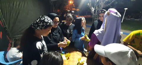 ایستگاه فرهنگی هنری کانون پرورش فکری کودکان و نوجوانان استان آذربایجان غربی به مدت ۷ شب در گردهمایی بزرگ اربعین حسینی در ارومیه