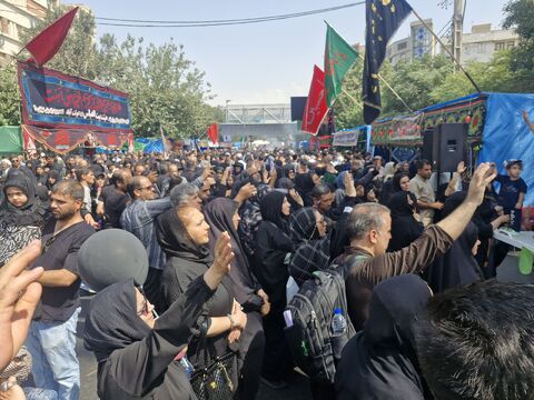 گزارش تصویری جاماندگان اربعین