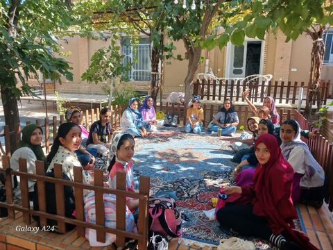 گزارش تصویری از اردوی اعضای دختر مرکز فرهنگی کاشمر