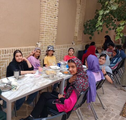 گزارش تصویری از اردوی اعضای دختر مرکز فرهنگی کاشمر