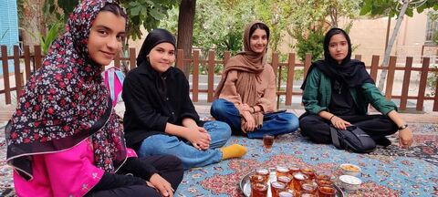 گزارش تصویری از اردوی اعضای دختر مرکز فرهنگی کاشمر