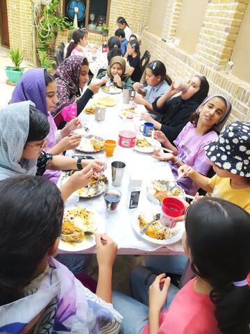 گزارش تصویری از اردوی اعضای دختر مرکز فرهنگی کاشمر