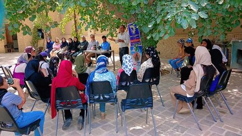 گزارش تصویری از اردوی اعضای دختر مرکز فرهنگی کاشمر