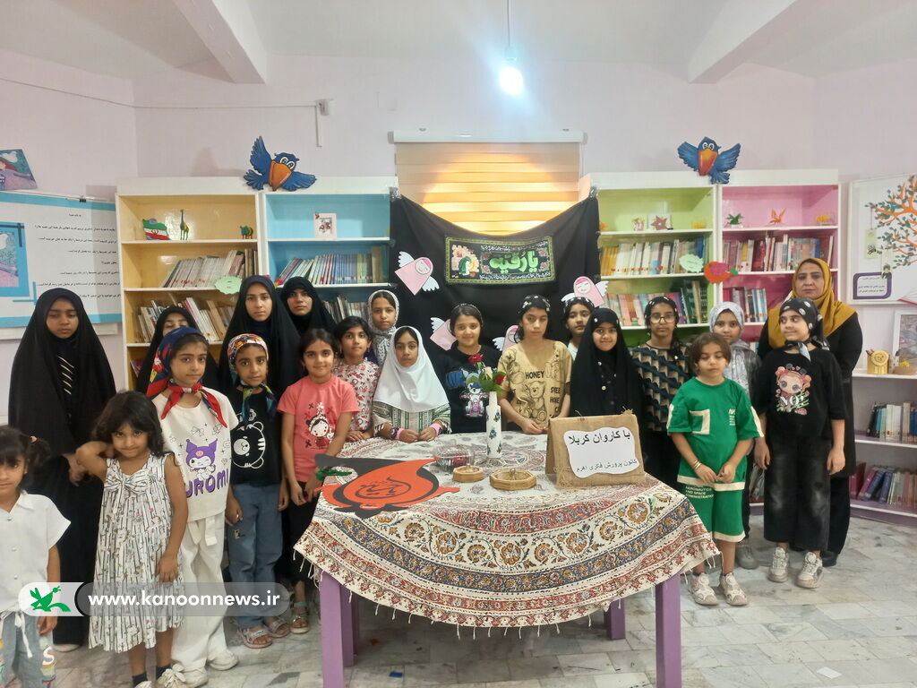 اعضا کانون استان بوشهر «با کاروان کربلا» همراه شدند