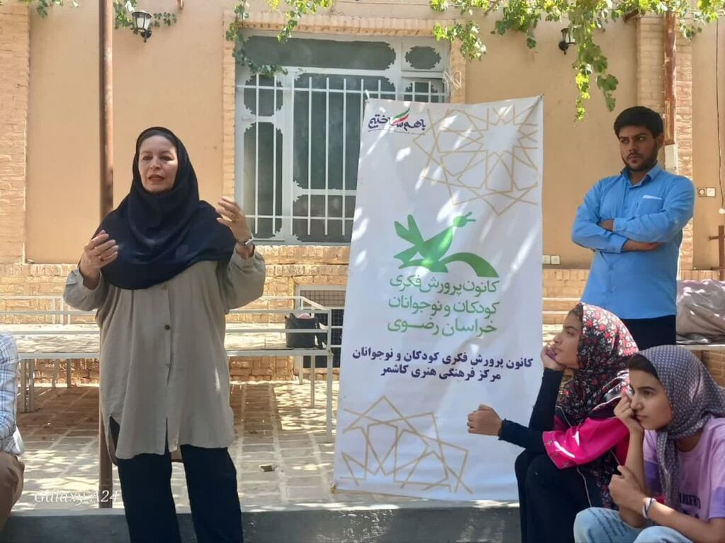 اردوی تابستانه اعضای دختر مرکز فرهنگی کاشمر