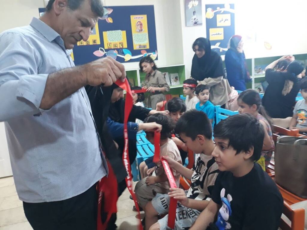 مرکز پرند کانون استان تهران ، میزبان ۱۱۹ کودک و نوجوان در اربعین حسینی