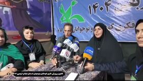 نشست خبری در موکب حضرت قاسم(ع) مرز مهران برگزار شد