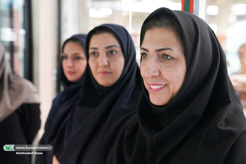 آیین گشایش تالار احمدرضا احمدی در کتابخانه مرجع کانون