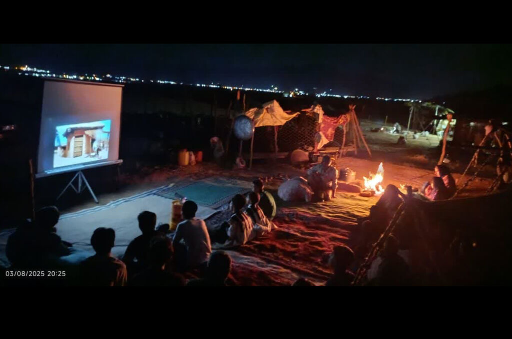 سینما زیر سقف ستارهها؛ کودکان عشایر با قصههای کانون همدل شدند