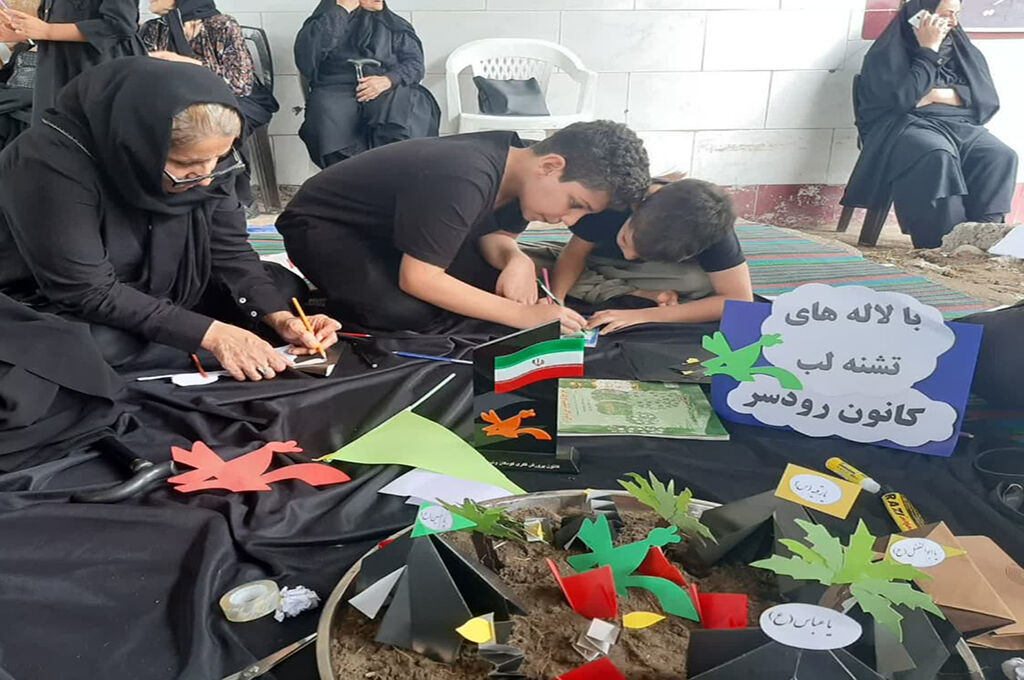 حضور مربیان و اعضای کانون رودسر در ویژهبرنامه «با لالههای تشنهلب»