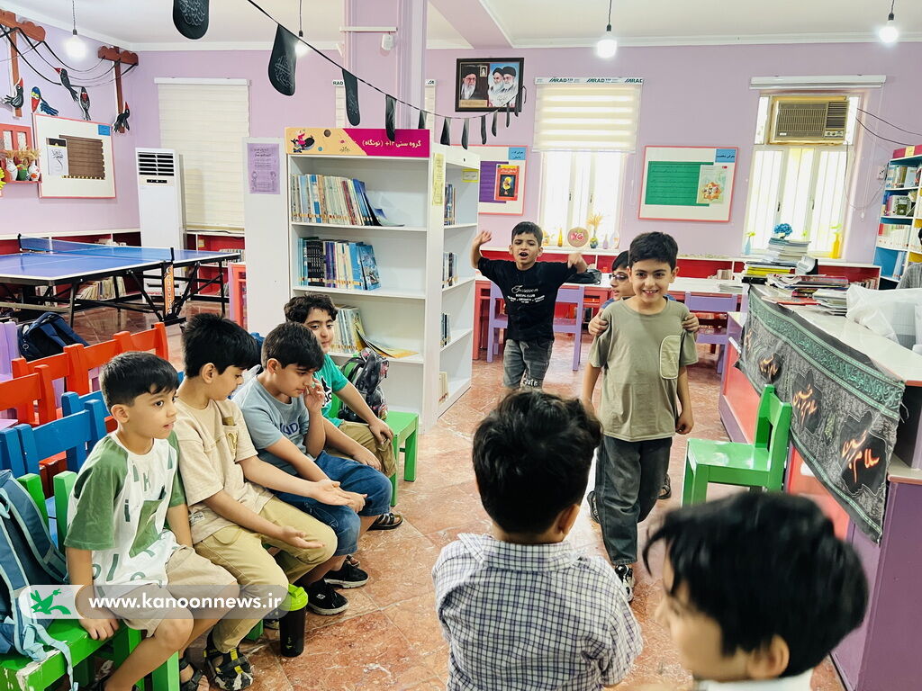 تابستان به وقت نمایش در مراکز کانون پرورش فکری کودکان و نوجوانان استان بوشهر