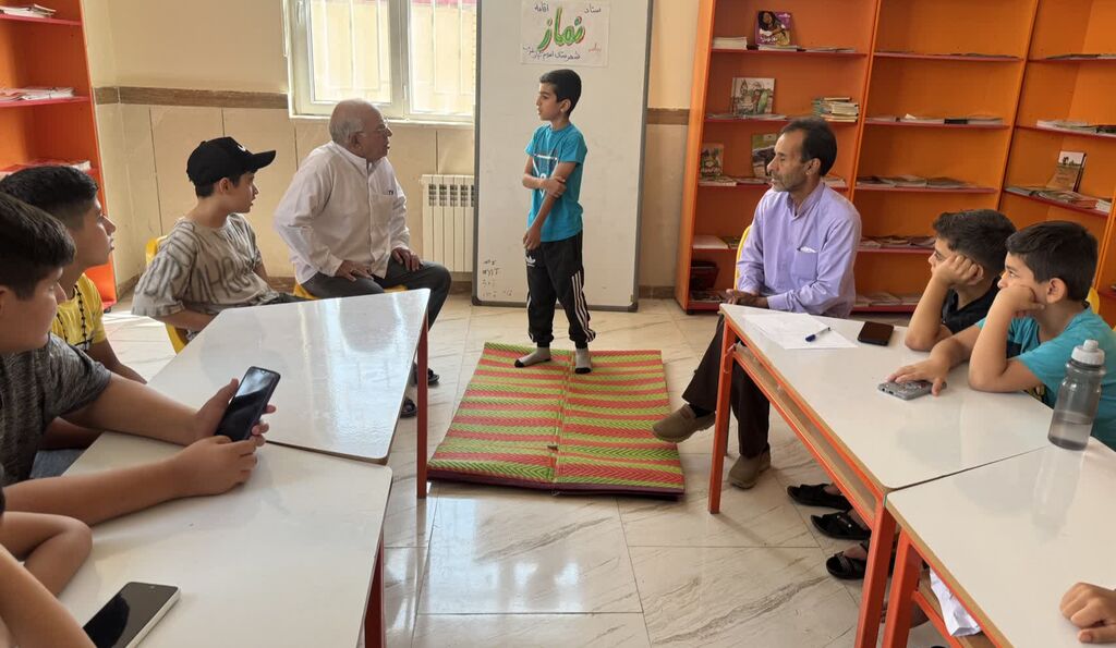 برنامههایی با حضور مسئول ستاد اقامه نماز در مرکز شماره ۳ اسلامآباد غرب