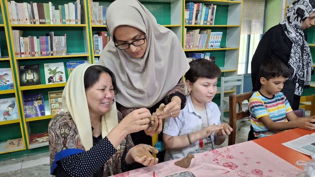 «رویداد هنری با خانواده» در مرکز فرهنگیهنری شماره یک گنبدکاووس