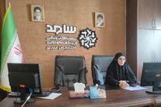 حضور مدیر کل کانون پرورش فکری کودکان و نوجوانان استان در سامانه سامد برای پاسخگویی به سوالات مردم