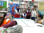 آشنایی اعضا کودک کانون پرورش فکری کودکان و نوجوانان بندرلنگه با مفهوم ایمنی در مقابل زلزله