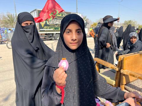 حضور سفیران کانون فارس در مسیر پیاده‌روی اربعین و کربلای معلی