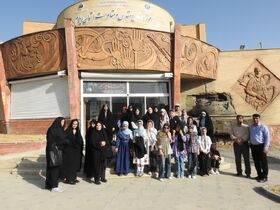 بازدیداعضای کانون استان ایلام ازموزه دفاع مقدس درجریان اردوی فرهنگی ـ تربیتی "ایلام ما"