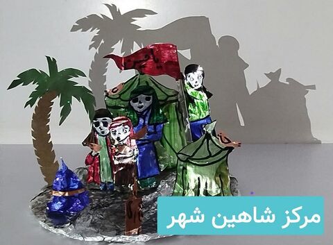 نمایشگاه آثار همایش هنرهای تجسمی " بیرق غریب" به مناسبت اربعین حسینی/ بخش اول