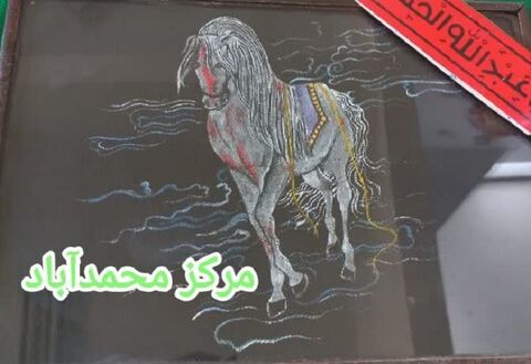 نمایشگاه آثار همایش هنرهای تجسمی " بیرق غریب" به مناسبت اربعین حسینی/ بخش اول