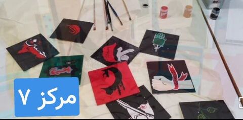 نمایشگاه آثار همایش هنرهای تجسمی " بیرق غریب" به مناسبت اربعین حسینی/ بخش اول