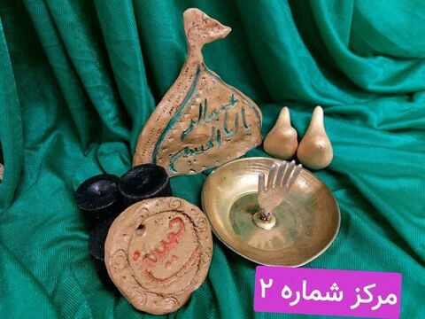 نمایشگاه آثار همایش هنرهای تجسمی " بیرق غریب" به مناسبت اربعین حسینی/ بخش اول
