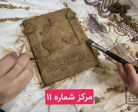 نمایشگاه آثار همایش هنرهای تجسمی " بیرق غریب" به مناسبت اربعین حسینی/ بخش دوم