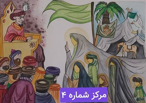 نمایشگاه آثار همایش هنرهای تجسمی " بیرق غریب" به مناسبت اربعین حسینی/ بخش دوم