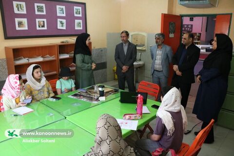 بازدید مدیر دفتر مرکزی حراست کانون از مراکز کانون شهر کرمان