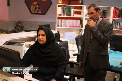 بازدید مدیر دفتر مرکزی حراست کانون از مراکز کانون شهر کرمان