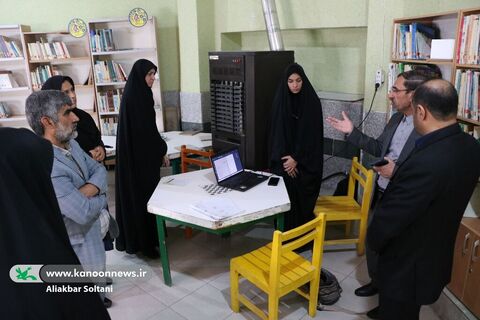 بازدید مدیر دفتر مرکزی حراست کانون از مراکز کانون شهر کرمان