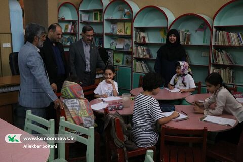 بازدید مدیر دفتر مرکزی حراست کانون از مراکز کانون شهر کرمان