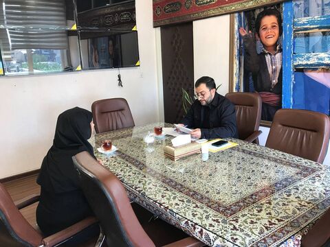 ملاقات مردمی مدیرعامل کانون پرورش قکری