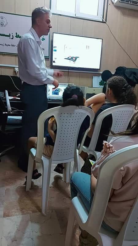 اردوی آموزشی «مهربانی با زمین» در موزه اداره کل محیط زیست بندرعباس برگزار شد