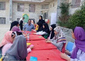 دختران نوجوان ایلامی دراردوی«ایلام ما» مهارت‌های زندگی راتمرین کردند