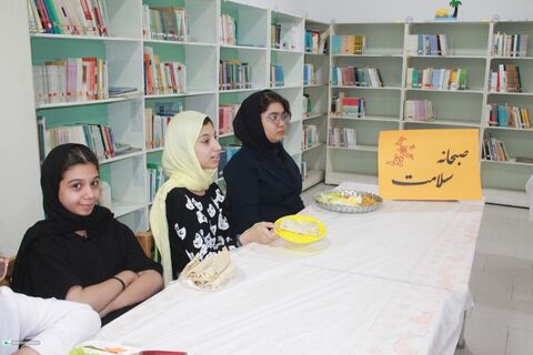 ویژه‌برنامه «صبحانه سلامت» در مرکز شماره یک کانون پرورش فکری اهواز