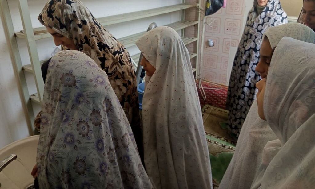 حضور اعضای مرکز هوانیروز در کارگاه معارف مسجد این پایگاه