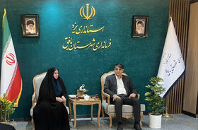 مدیرکل کانون یزد با فرماندار شهرستان بافق دیدار کرد