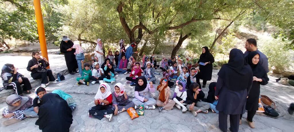 اردوی تفریحی، فرهنگی_تربیتی برای کودکان و نوجوانان مناطق عشایری و روستایی کرمانشاه