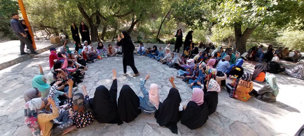 اردوی تفریحی، فرهنگی_تربیتی برای کودکان و نوجوانان مناطق عشایری و روستایی کرمانشاه