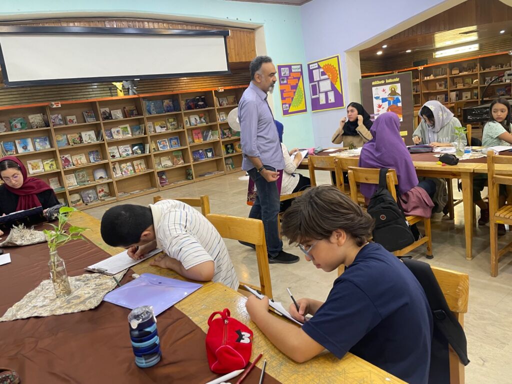 کارگاه مبانی کاریکاتور در کانون استان تهران