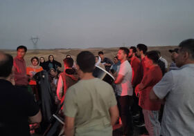 اجرام آسمانی در اردوی علمی کانون استان اردبیل رصد شد